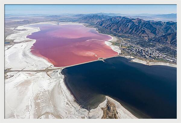 Great Salt Lake From Above