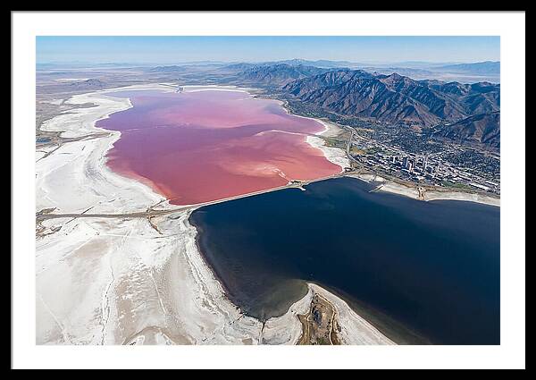 Great Salt Lake From Above