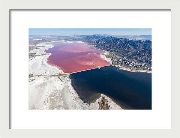 Great Salt Lake From Above