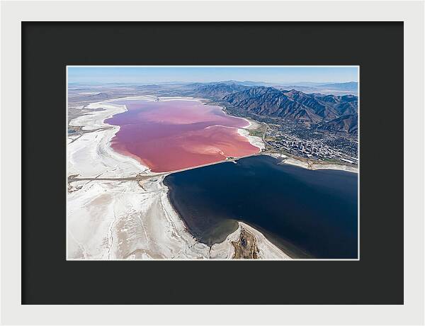 Great Salt Lake From Above