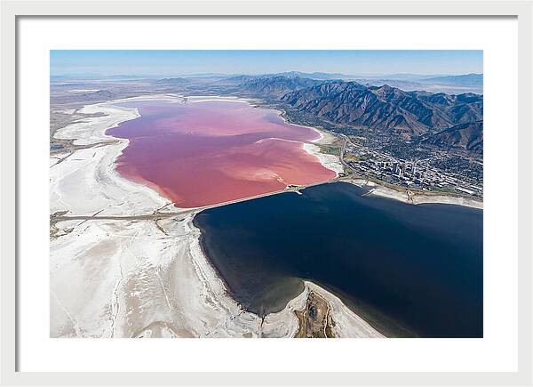 Great Salt Lake From Above