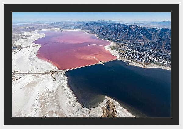 Great Salt Lake From Above