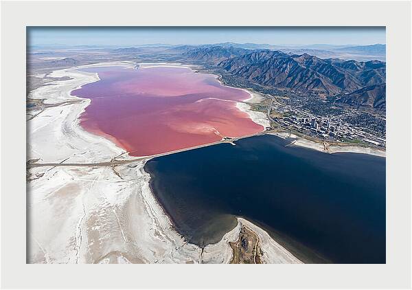 Great Salt Lake From Above