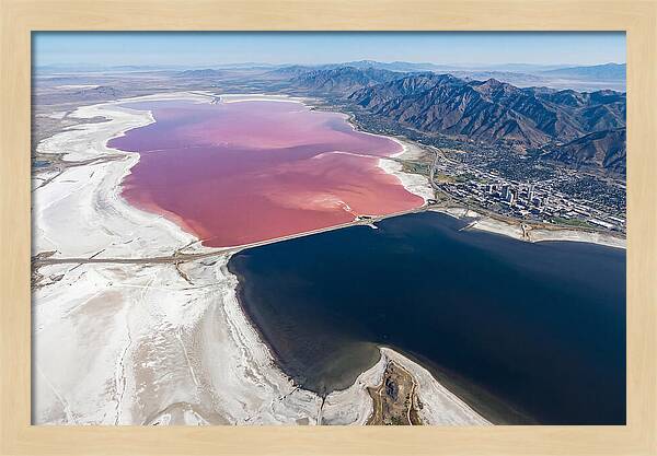 Great Salt Lake From Above