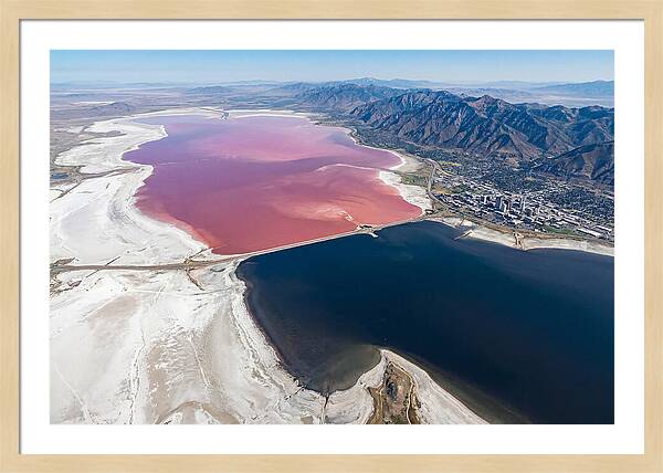 Great Salt Lake From Above