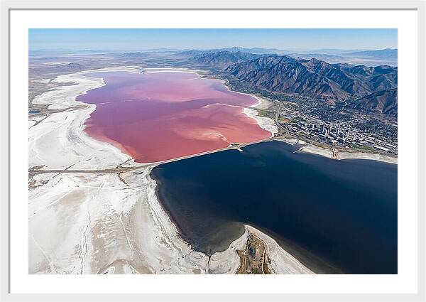 Great Salt Lake From Above