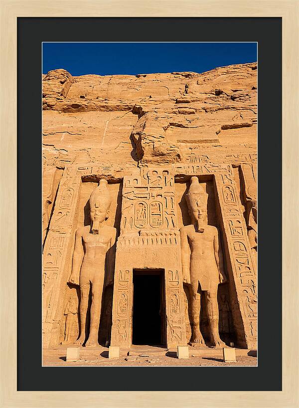Great Temple Of Abu Simbel Facade