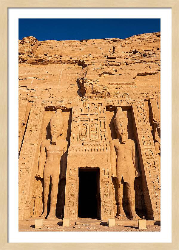 Great Temple Of Abu Simbel Facade