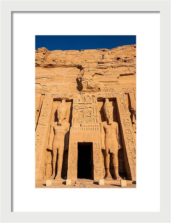 Great Temple Of Abu Simbel Facade