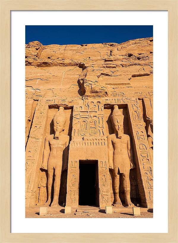 Great Temple Of Abu Simbel Facade