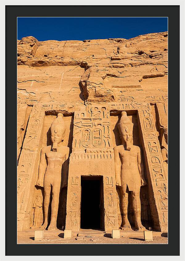 Great Temple Of Abu Simbel Facade