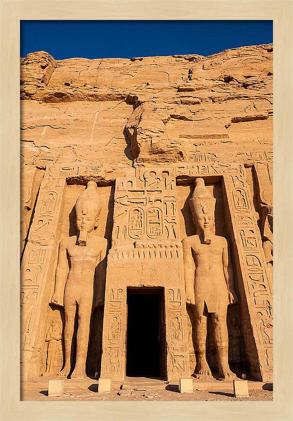 Great Temple Of Abu Simbel Facade