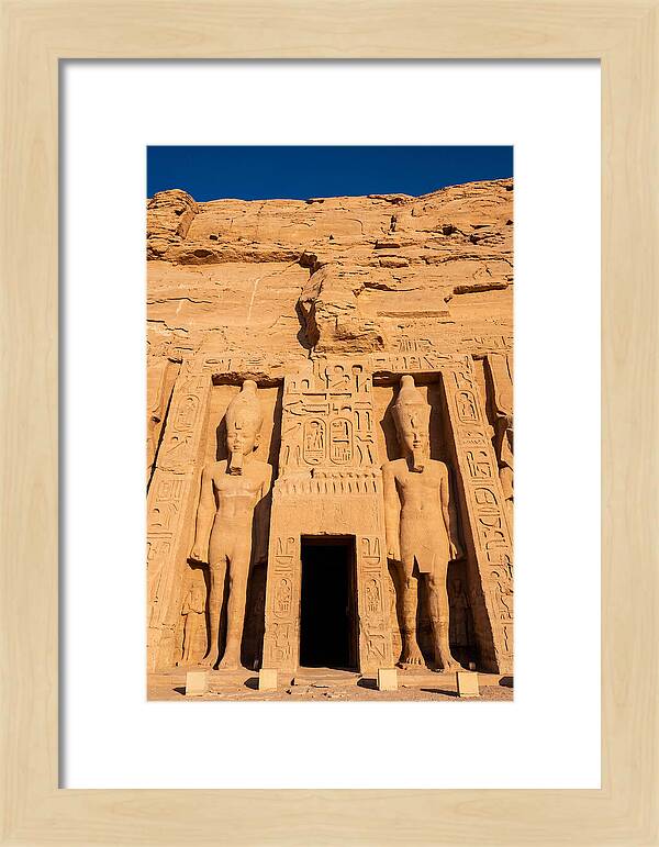 Great Temple Of Abu Simbel Facade