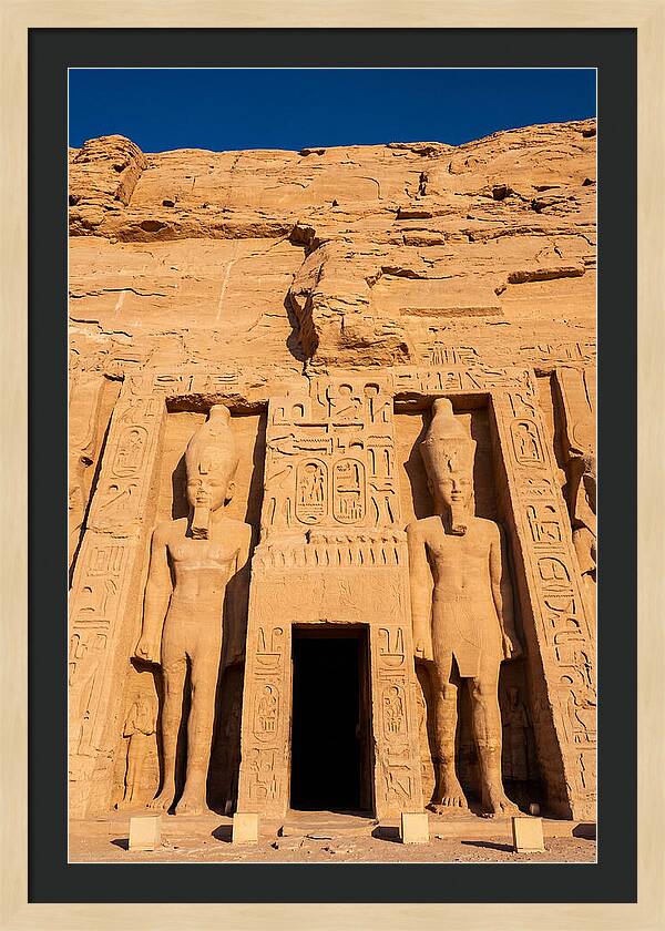 Great Temple Of Abu Simbel Facade