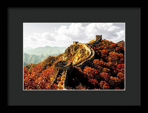 Great Wall In Autumn Splendor