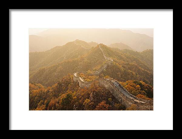 Great Wall Ridge Line At Dawn