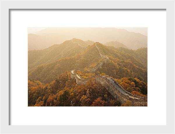 Great Wall Ridge Line At Dawn