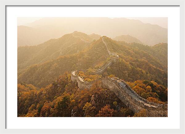 Great Wall Ridge Line At Dawn