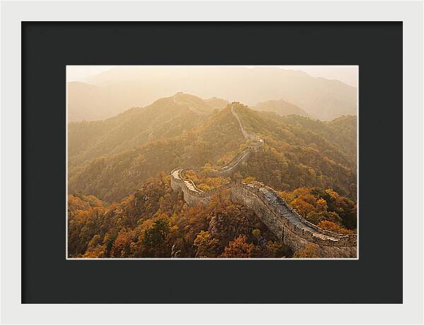 Great Wall Ridge Line At Dawn