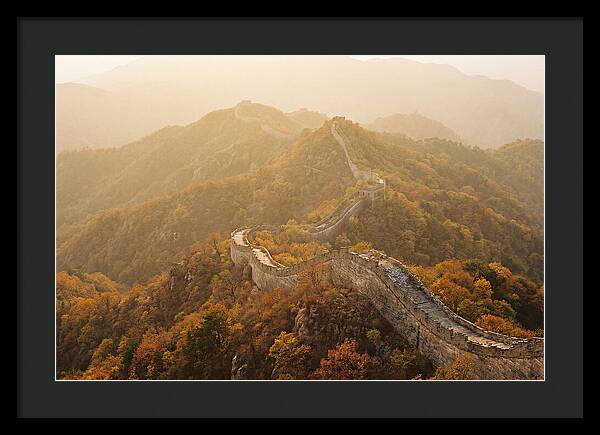 Great Wall Ridge Line At Dawn