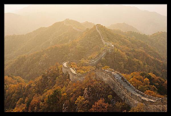 Great Wall Ridge Line At Dawn