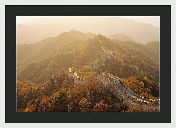 Great Wall Ridge Line At Dawn
