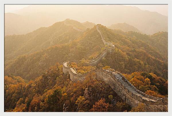 Great Wall Ridge Line At Dawn