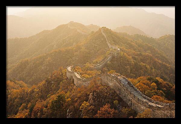 Great Wall Ridge Line At Dawn