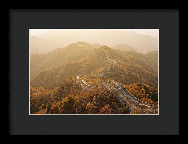 Great Wall Ridge Line At Dawn