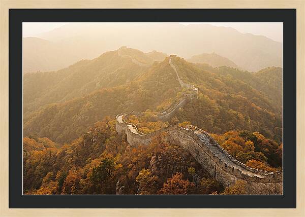 Great Wall Ridge Line At Dawn