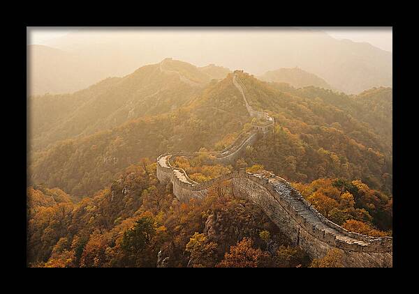 Great Wall Ridge Line At Dawn