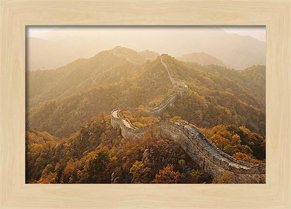 Great Wall Ridge Line At Dawn