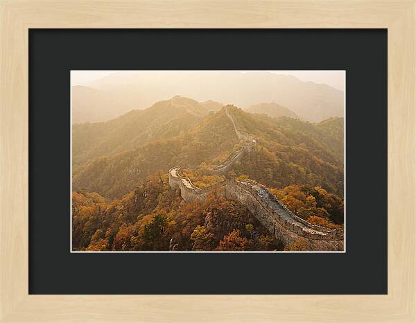 Great Wall Ridge Line At Dawn