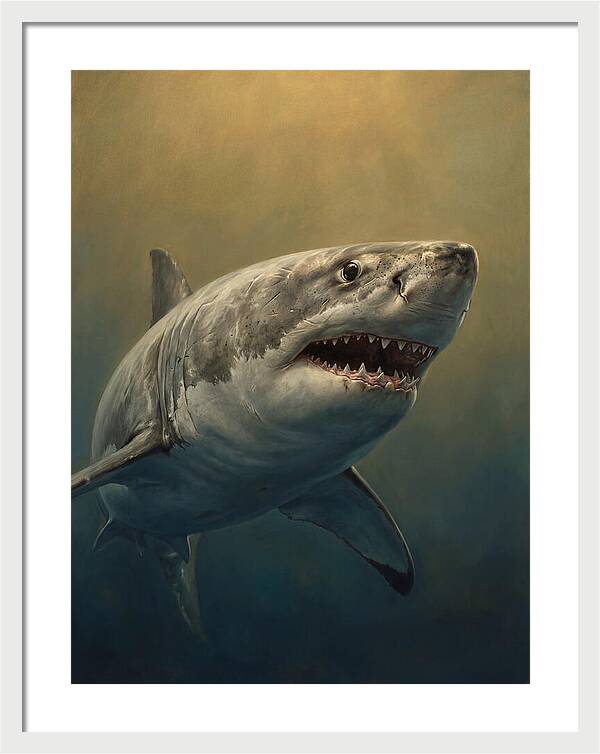 Great White Shark Majesty