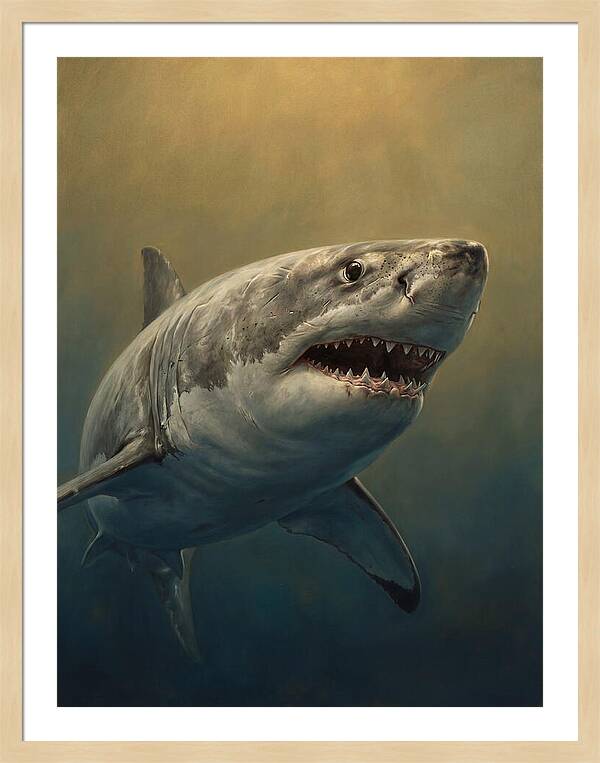 Great White Shark Majesty