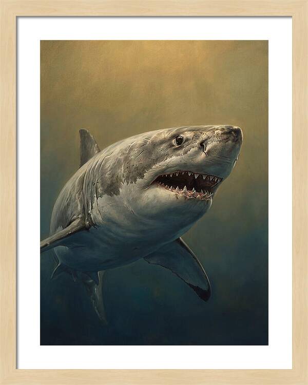 Great White Shark Majesty