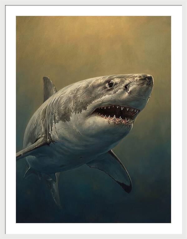 Great White Shark Majesty
