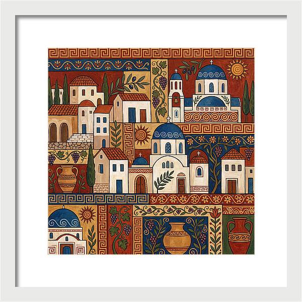 Greek Architecture Folk Art