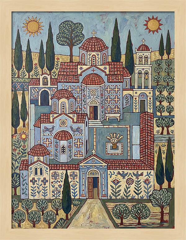Greek Monastery Serenity
