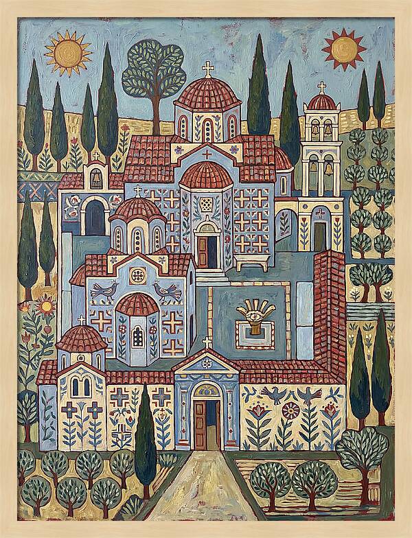 Greek Monastery Serenity