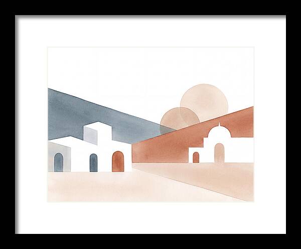 Greek Village Serenity