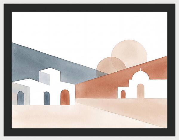 Greek Village Serenity