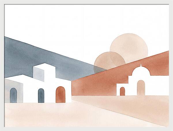 Greek Village Serenity