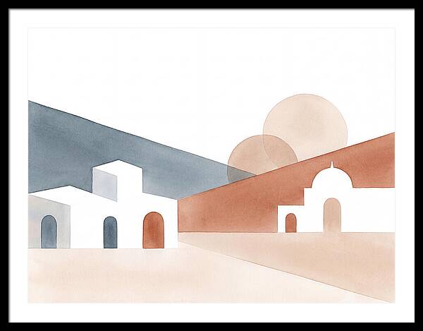 Greek Village Serenity