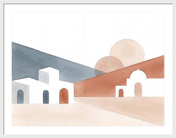 Greek Village Serenity