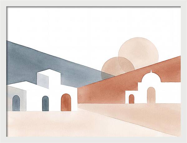 Greek Village Serenity