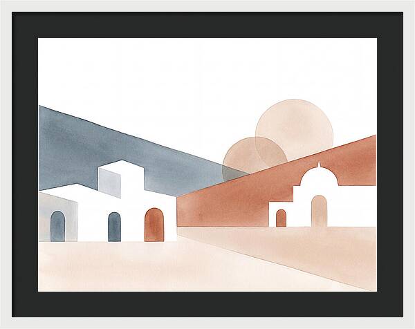 Greek Village Serenity