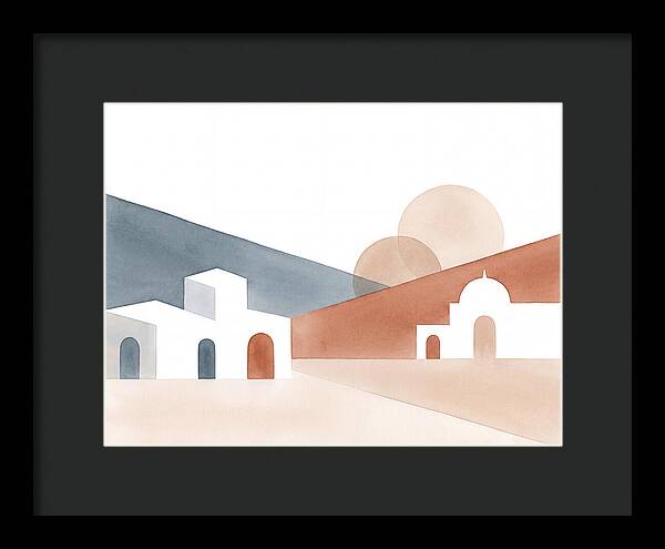Greek Village Serenity