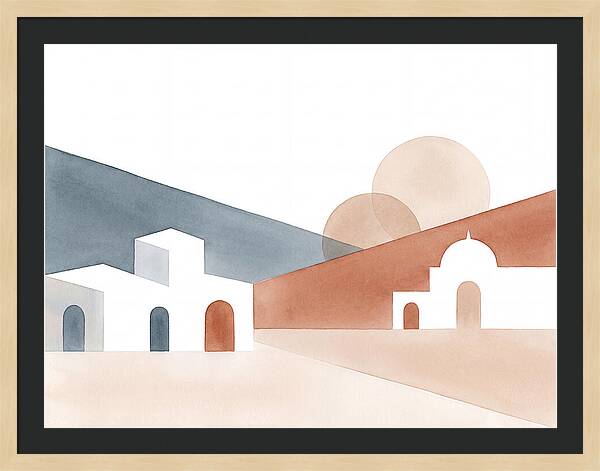Greek Village Serenity