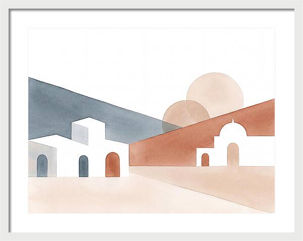 Greek Village Serenity